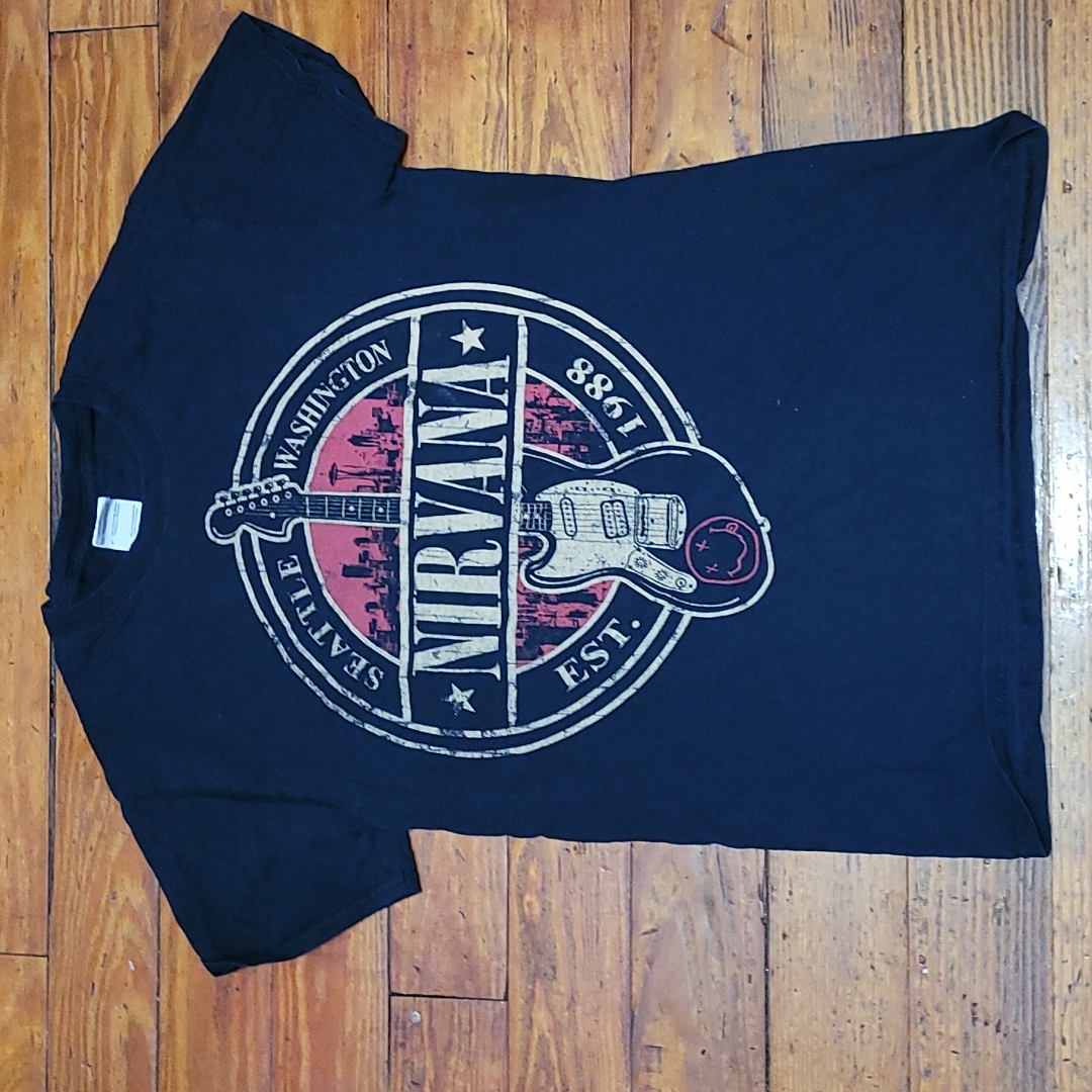 Nirvana Shirt Nirvana Seattle Washington Tee C5